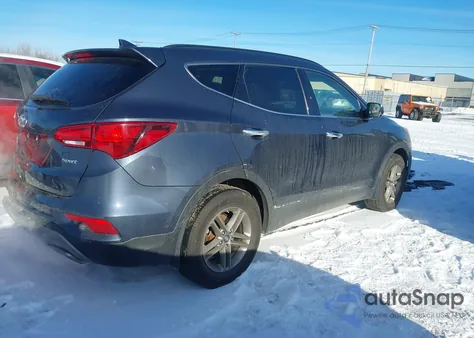 2018 Hyundai Santa Fe Sport 2.4L из США, поврежденный, VIN 5NMZU3LB9JH077123